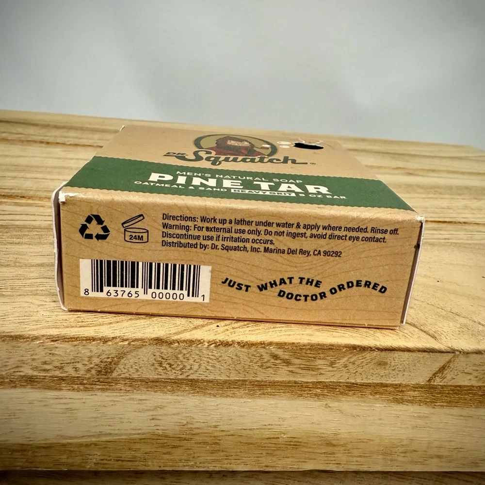 Dr. Squatch Men’s Pine Tar Bar‎ Soap
